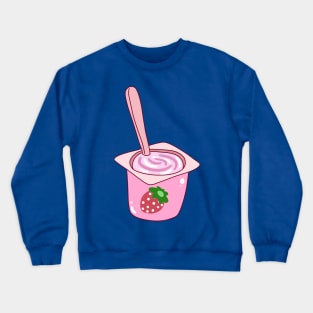 Strawberry Yogurt Crewneck Sweatshirt